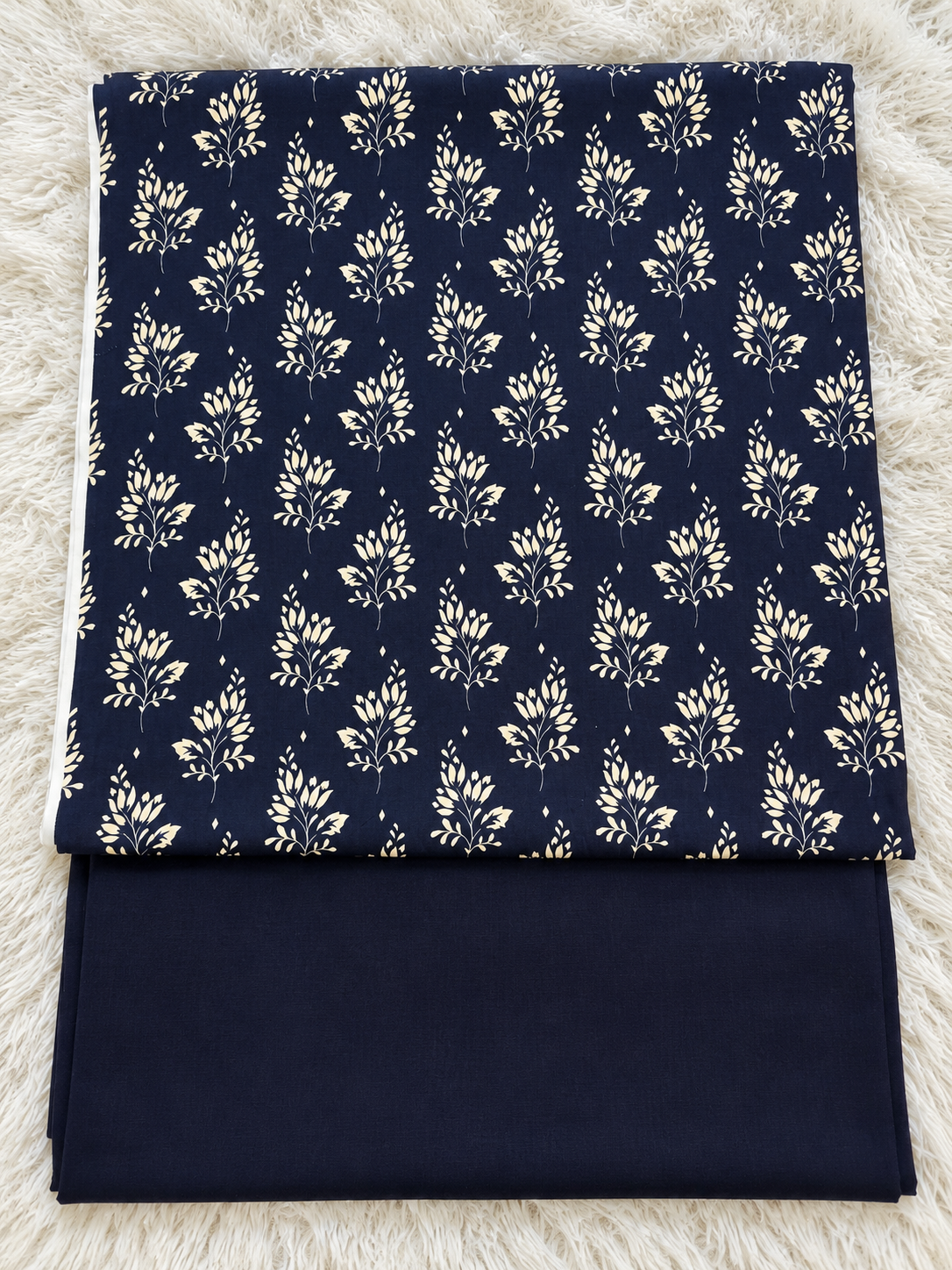 💙 Naqsh E Neel – 2PC Linen Unstitched Collection | Merium’s Wear ✨